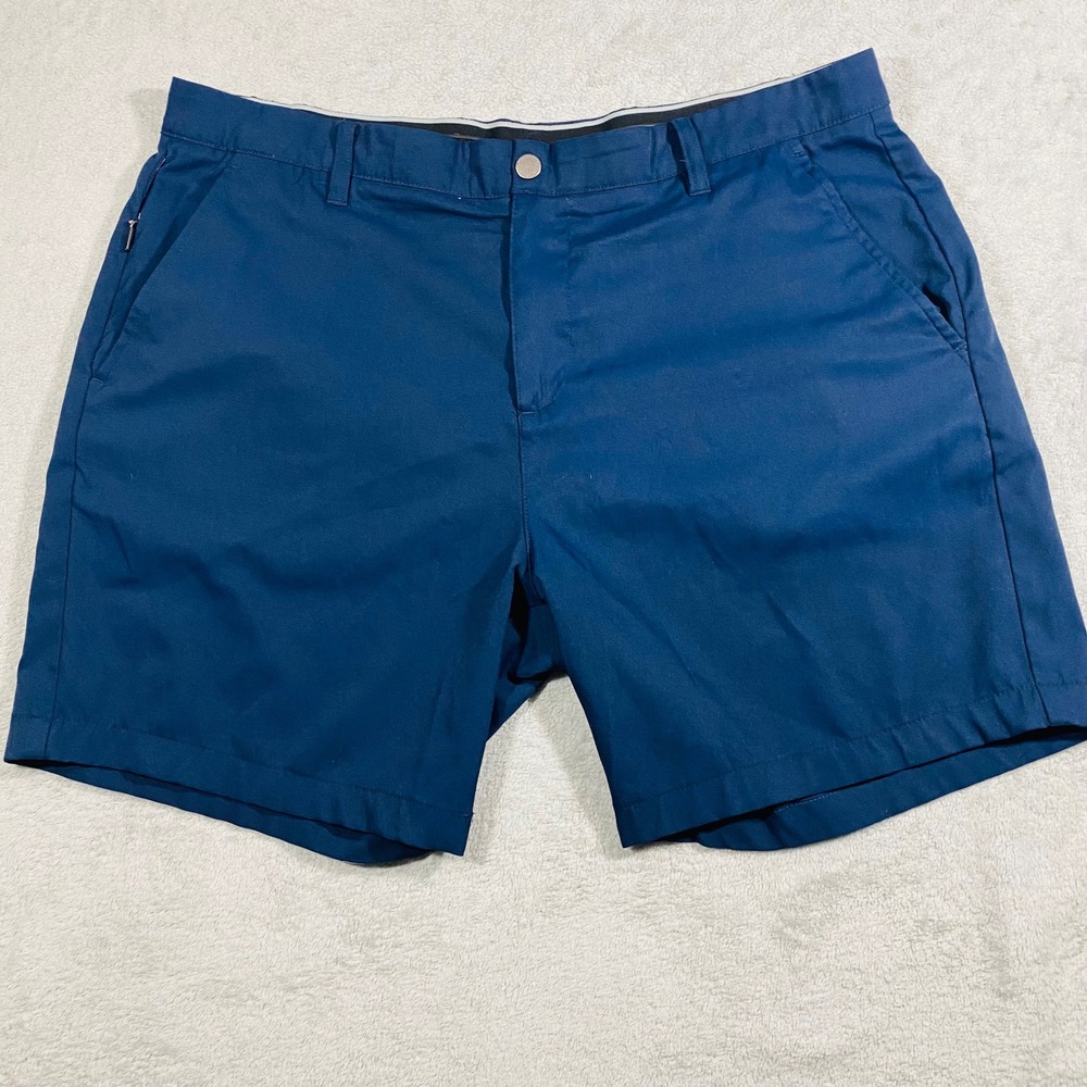 Kirkland‎ Signature Performance Shorts Mens 38 Navy Blue Golf Activewear